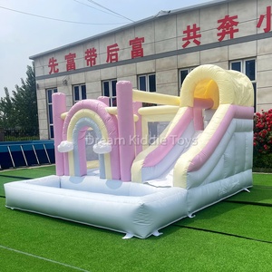 Structure gonflable combinée en PVC écologique pour l'extérieur, avec <span class=keywords><strong>piscine</strong></span> à balles pour enfants, idéale pour la <span class=keywords><strong>location</strong></span> - Product Image 2