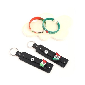 2026 World Football Fan Supplies, Sports <strong>Wristbands</strong>, Mexico, Canada, United States Flags, Silicone Products - Product Image 5