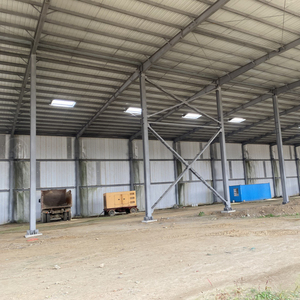 Kim Loại Xây Dựng <span class=keywords><strong>Prefab</strong></span> Kết Cấu Thép Kho Công Nghiệp - Product Image 3