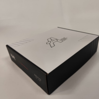 Carton d'expédition en papier ondulé personnalisé à trois couches, inspiré des boîtes d'avion, pour vêtements, avec pelliculage mat sur mesure, vente en gros
