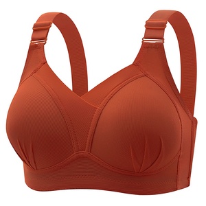 Soutien-gorge sans fil pour femme, nouveau style été, grande taille, dos fin, anti-transparence, anti-affaissement, avec effet push-up latéral - Product Image 1