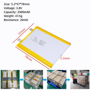 Siêu mỏng Li-ion pin 1200mAh <span class=keywords><strong>10000mAh</strong></span> 2600mAh 2S 6000mAh 4000mAh 4S 4000 5200mAh 1300mAh Li-ion Pin cho Lenovo Legion - Product Image 4