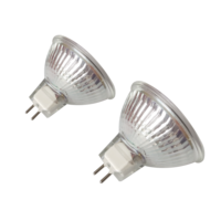 Ampoule halogène MR16 durable 50W 12V haut rendement 220V 2 broches GU4 Base pour feux de paysage G5.3 spécification
