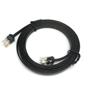 Cables de Conexión Ethernet Cat <span class=keywords><strong>6</strong></span> Cat6 <span class=keywords><strong>UTP</strong></span> RJ45 de Bajo Perfil, Flexibles, Personalizados, de Alta Calidad, 32 AWG, Super Planos, con Certificación RoHS, de 0.5m, 1m, 2m, 3m, 5m - Product Image 6