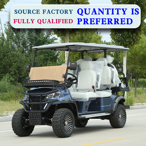 Voiturette de golf populaire 60V confortable quatre places avec climatisation au meilleur prix - Product Image 6