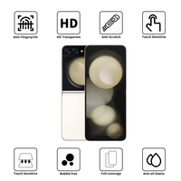 Película de protección de pantalla de TPU de cubierta ultrafina Premium para Samsung Z Flip 6 5 4 3 sin paquete