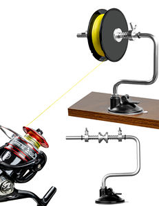 Enrouleur <span class=keywords><strong>de</strong></span> ligne <span class=keywords><strong>de</strong></span> pêche portable avec ventouse réglable pour la pêche à la mouche - Product Image 2