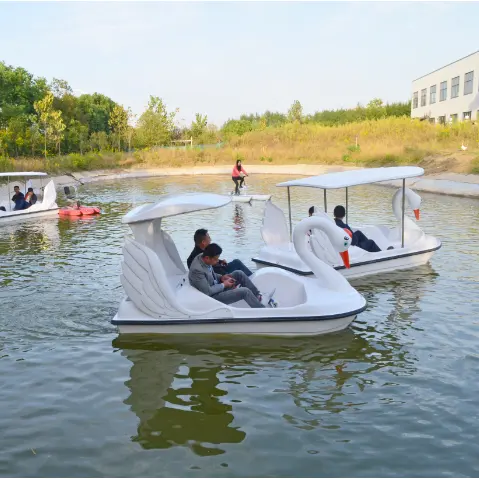 2 Person 4 Person Paddle Boat Swan Type Water Pedal Boat