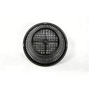 Paniers ronds pour plantes aquatiques de 8,5 pouces, en maille plastique noire durable pour bassin - Product Image 4