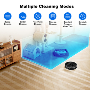 Robot Aspirador Liectroux N7s-u con Batería de 4400 mAh, Navegación Giroscópica Wifi, Memoria Inteligente y Función de Limpieza con Agua - Product Image 5