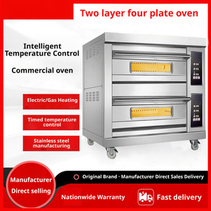 Forno Elettrico Commerciale con Funzione Vapore per Panetterie, <span class=keywords><strong>Ristoranti</strong></span> e Uso Domestico, in Acciaio Inox, Automatico, Nuovo - Product Image 2