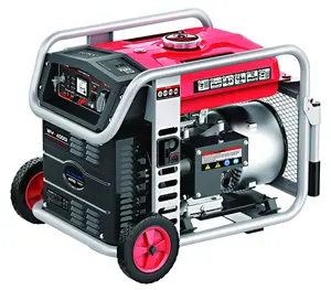 Generator Inverter tipe terbuka 4000W bahan bakar bensin populer di pasar Eropa