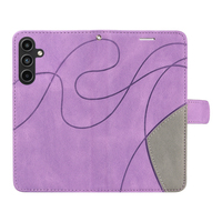 Étui de téléphone en cuir Flip Wallet Pour Samsung Galaxy Une série étui Couverture
