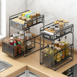 Scala di livello Dispenser olio vasetto di stoccaggio condimenti Rack Made <span class=keywords><strong>in</strong></span> China - Product Image 1