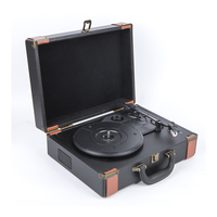 Vinyle rétro Programmable Double platine CD enregistrement cassette lecteur radio portable