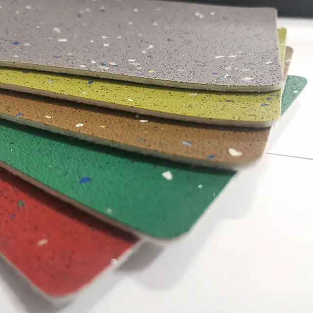 Transport Quarz und Vinyl PVC Bodenbelag Kunststoff Teppich Zug Emery Granulat Bodenbelag
