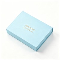 Boîte cadeau de luxe à deux étages avec logo personnalisé, boîte d'emballage alimentaire pour chocolats, macarons et biscuits, boîte cadeau de luxe pour chocolats avec plateau en plastique