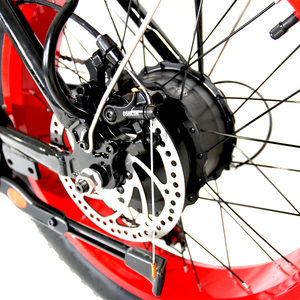 Vélo électrique tout-terrain <span class=keywords><strong>K6</strong></span> en alliage d'aluminium, 7 vitesses, 48V, couple élevé, roues de 20 pouces, moteur à moyeu arrière, frein à disque, options de mise à niveau multi-gamme - Product Image 5