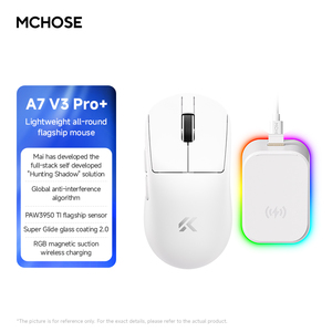 MCHOSE A7V3Pro+ High-end Lightweight <b>Wireless</b> <b>Mouse</b> Gaming E-sports Office Three-mode Connection - Product Image 5