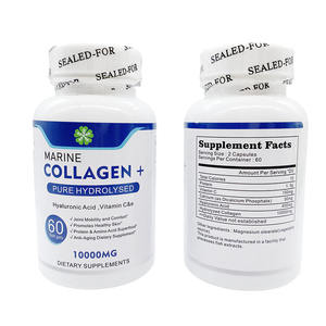 ยาทำให้ผิวขาวแคปซูลคอลลาเจนสำหรับฟอกสีผิว10000มก. มีประสิทธิภาพอาหารเสริมลดน้ำหนักผิว - Product Image 1