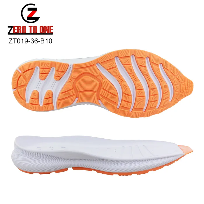 Best Selling Products Wear resisting High Elastic Casual Running Shoe Soles Hot Sale Soft Lightweight Sport EVA+TPR Soles