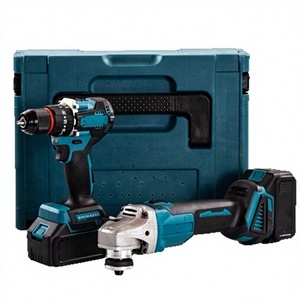 Set Ricaricabile Senza Spazzole a Due Pezzi: Trapano Elettrico al Litio ad Alta Potenza e Smerigliatrice Angolare - Offerta Speciale <span class=keywords><strong>Kita</strong></span> - Product Image 1