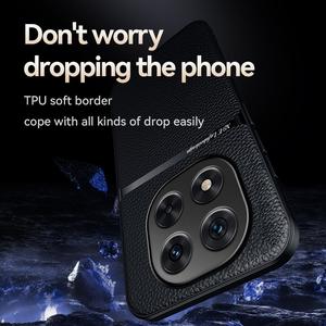 Coque magnétique en cuir de luxe pour <span class=keywords><strong>Xiaomi</strong></span> <span class=keywords><strong>Redmi</strong></span> Note 15 14 13 <span class=keywords><strong>11</strong></span> Pro + 12 10 9 Pro 10S 9S Poco M2 Pro Couverture arrière avec plaque métallique - Product Image 3