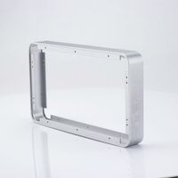 Cadre en aluminium anodisé sur mesure pour portes d'affichage LED, capacités de brochage et d'électroérosion par fil, boîtiers en acier inoxydable - Service OEM/ODM