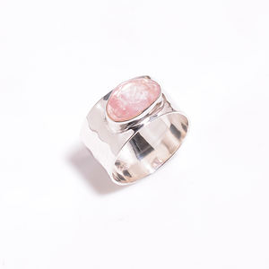 925 anillo de piedras preciosas de cianita verde natural de plata esterlina hecho a mano para niñas moda 925 fabricante de joyas de piedras preciosas de plata - Product Image 5