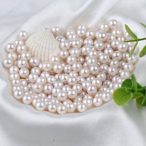 Натуральный белый пресноводный круглый жемчуг класса AAAA 6-6,5 мм, бусины россыпью для изготовления ювелирных изделий - Product Image 1