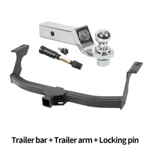 Nouveau bras de remorquage arrière en acier robuste pour remorque, boule de 2 pouces, charge utile maximale de 8000 lb pour la modification routière du <span class=keywords><strong>CX</strong></span>-<span class=keywords><strong>5</strong></span>, crochet de remorquage - Product Image 2