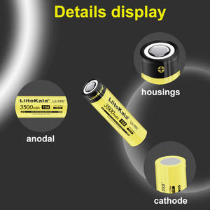 100% Original LiitoKala Lii-35S <span class=keywords><strong>18650</strong></span> batterie 3.7V 3500mAh batterie au Lithium Rechargeable pour lampe de poche - Product Image 3
