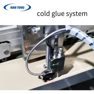 Sistema de cola fria automática para máquina de pastagem do ponto ou da linha