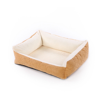 Quantité minimale de commande personnalisé meilleure vente de luxe dropshipping produits pour animaux de compagnie doux de haute qualité nouvel arrivage coussin en peluche pour lit de chien