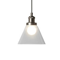 Lampe suspendue en verre fumé transparent de luxe Aisilan pour café, table à manger, îlot de cuisine, lampe suspendue LED