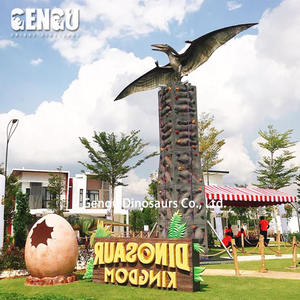 Grote Dinosaurus Metalen Dier Schimmel Model Voor Gebruik Binnenshuis In School Kleuterschool Kinderdagverblijf Luchthaven Winkelcentrum - Product Image 4
