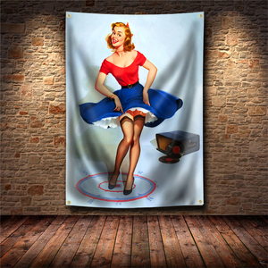 Poster Vintage Sexy Lady, Decorazione Murale, Insegna Retrò per Garage, Man Cave, Pub, Club - Product Image 6
