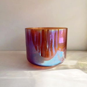 Cuencos de Cristal de Cuarzo Transparentes Personalizados para Sanación con Sonido, Cuencos Cantores Transparentes - Product Image 2