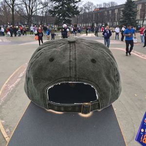 Casquette Snapback en Denim à 5 Panneaux Non Structurée à Visière Plate Personnalisée, Style Hip-Hop Urbain, Lettres Originales, Idéale pour les Fêtes en Extérieur, Design Unique - Product Image 6