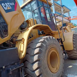 Б/у секундная стрелка CAT 966K 950h 966f 966g 966h 973d 980g 4.2m3 21 тонн Колесный погрузчик для горячей продажи в Шанхае