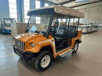 Véhicule de patrouille électrique 6 places à 3 rangées pour les communautés de personnes âgées, vente en gros, directement de l'usine, en stock
