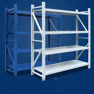 Estantes metálicos ajustables personalizables, económicos, duraderos, ligeros y resistentes para almacenamiento de alta densidad - Product Image 1