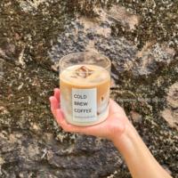 Neuheit Handgemachte Kreative Aromatherapie-Kaffeekerze – Iced Latte Kaffeeduftkerze mit Eiswürfel für Neuartige Geschenke