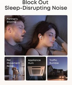Soundcore <b>Sleep</b> A30 by Anker <b>Sleep</b> Earbuds Snore Masking <b>Sleep</b> Headphones Smart Active Noise Cancelling <b>Sleep</b> Headphones - Product Image 3