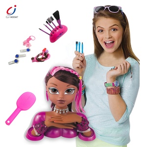 Muñeca <span class=keywords><strong>de</strong></span> Maquillaje <span class=keywords><strong>de</strong></span> Juguete Chengji, Último Modelo, <span class=keywords><strong>de</strong></span> Moda, <span class=keywords><strong>para</strong></span> <span class=keywords><strong>Niñas</strong></span>, <span class=keywords><strong>de</strong></span> Plástico, con Cabeza Negra <span class=keywords><strong>de</strong></span> 32 Pulgadas - Product Image 3