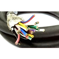 Câble de chaîne porte-câbles haute flexibilité 300V UL20549 avec gaine PUR, résistance à la flexion et à la torsion ≥80%, blindage tressé durable et résistant