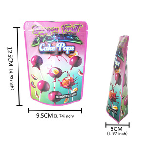 Pochette Ziplock résistante imprimée personnalisée 3.5g 7g 14g 28g Emballage <span class=keywords><strong>d</strong></span>'<span class=keywords><strong>herbe</strong></span> comestible à l'épreuve des enfants Mylar Cali 3.5 Sac Exotique - Product Image 3