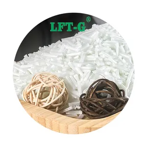 Polipropileno al mejor precio 25 kg/bolsa materia prima resina compuesta de grado virgen PP LGF50 muestra disponible