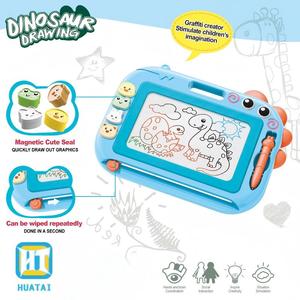 Giocattoli da Disegno HTL, Giochi Educativi, Lavagna da Disegno per Bambini con Design di Dinosauri Cartoon, Colorata e Cancellabile, Tavoletta per Graffiare per Bambini Piccoli - Product Image 5