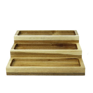 <span class=keywords><strong>Casa</strong></span> naturale Logo personalizzato 3 livelli portaspezie Rack organizzatore per mobile da cucina - Product Image 2